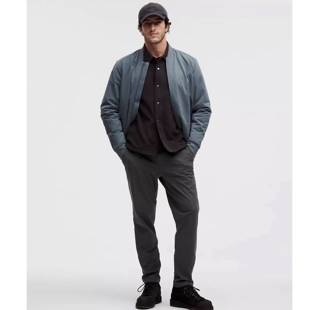NWOT Lululemon ABC Classic-Fit 5Pkt Pants Trouser Warpstreme Obsidian